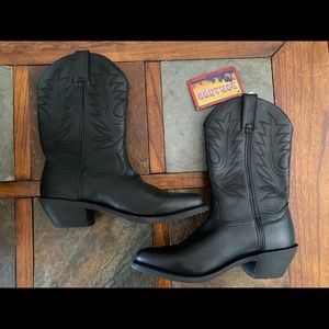 Durango Black Genuine Leather Cowboy Boot 9Women’s